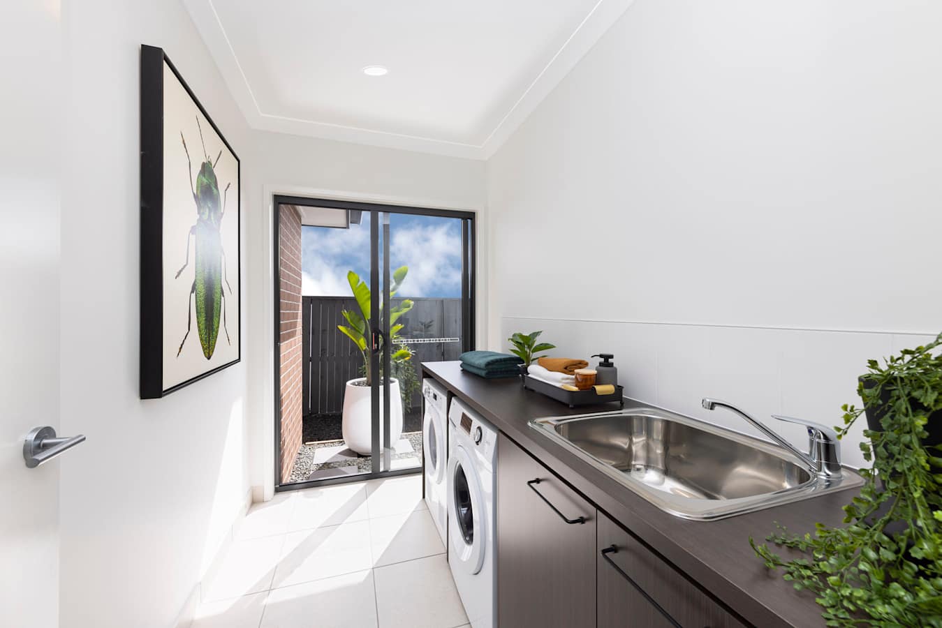 Flame 27 home design laundry