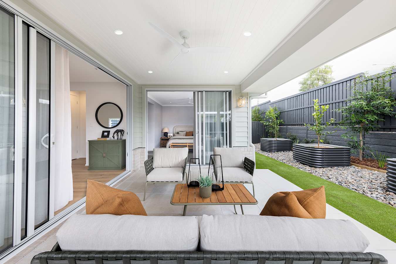 Melody 24 house design - Classic design style - outdoor living