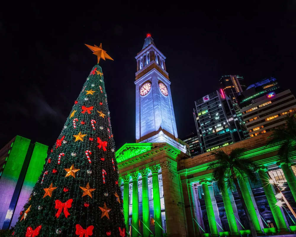 Where to See Christmas Lights Brisbane