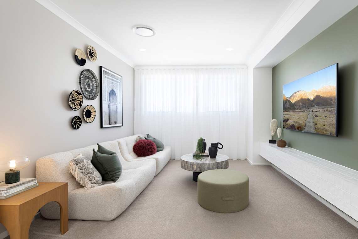 Monterey 37 home design activity room - Tweed Coast Builders