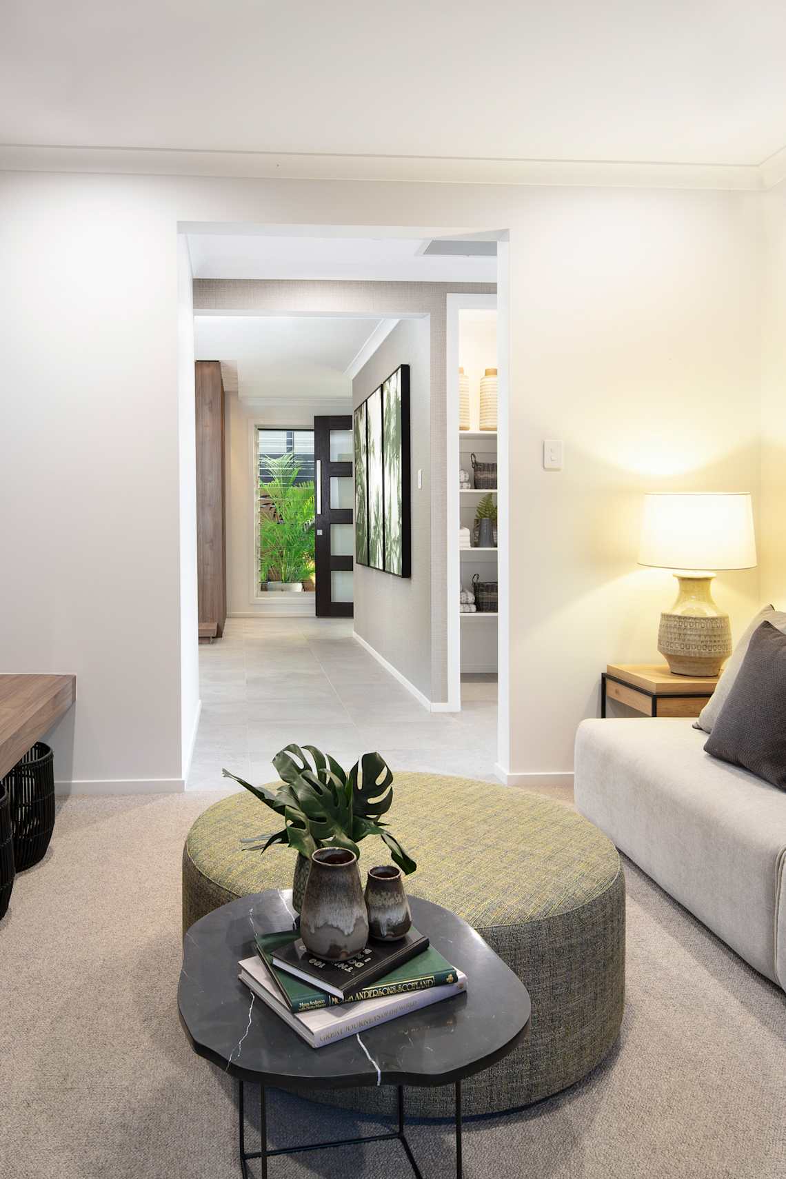 Juniper 27 house design home theatre in Urban style - sunshine coast builders