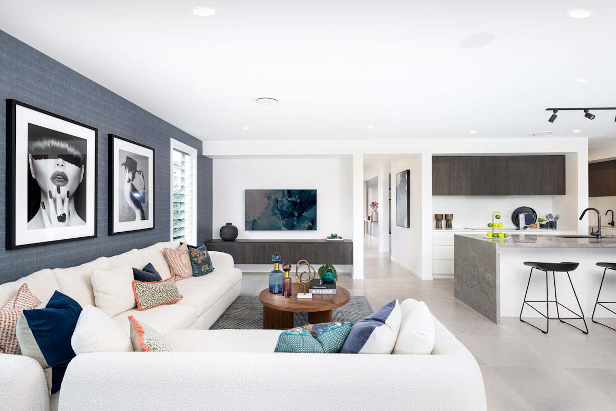 Preston 35 home design living room