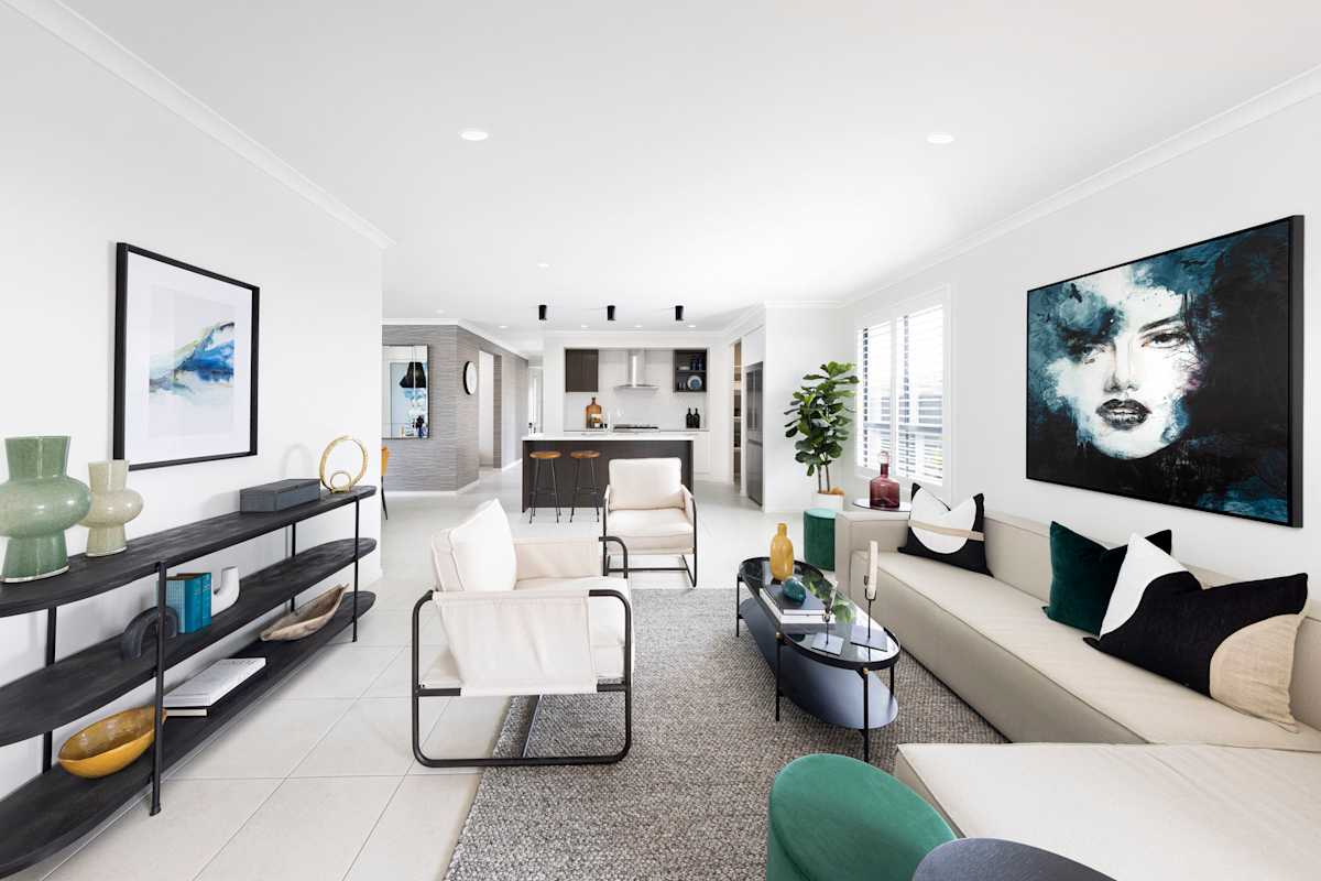 Flame 27 home design living room