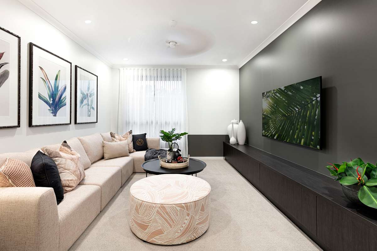 Dusk 27 home design home theatre