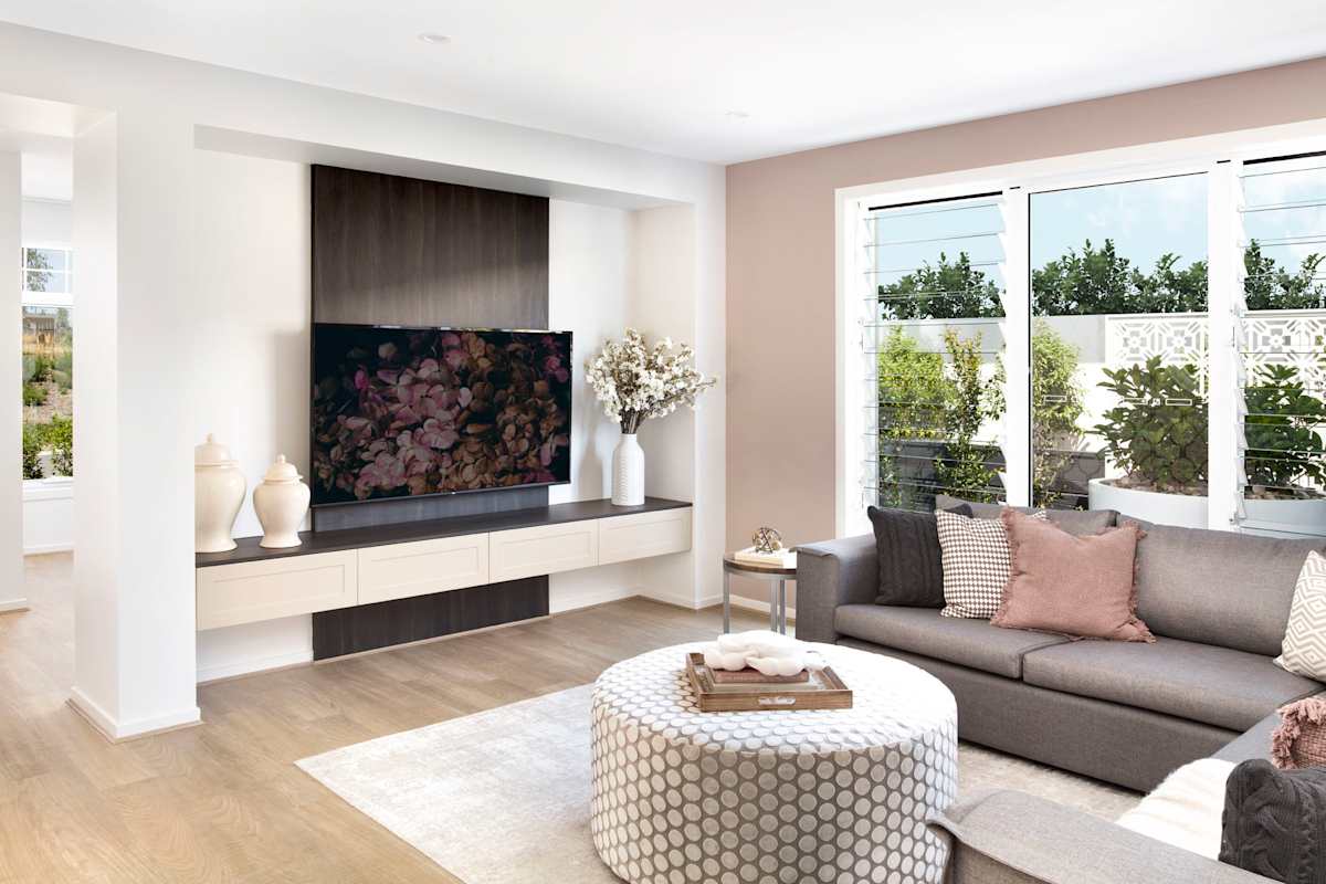 Huxton 35 house design home theatre