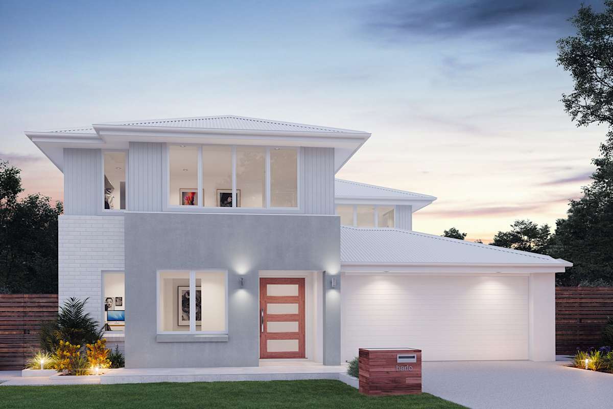 Shine house design harlo facade