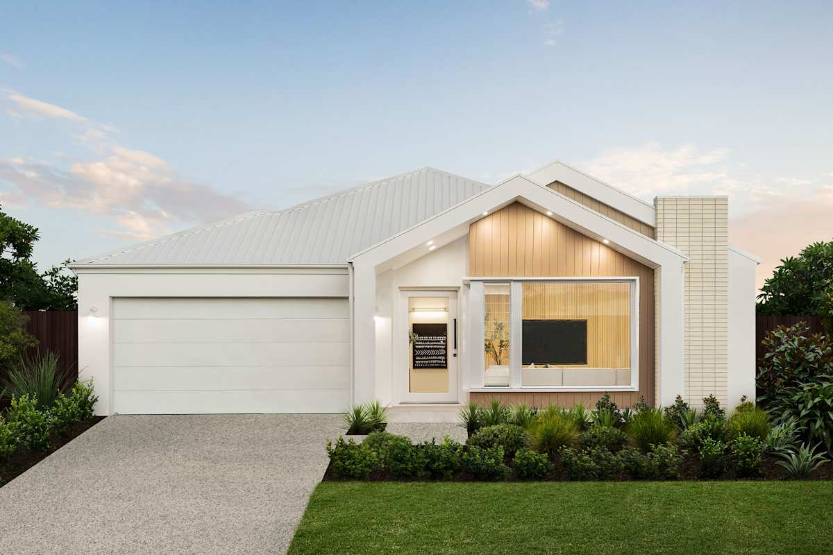 Meridian 21 house design with Scandi facade