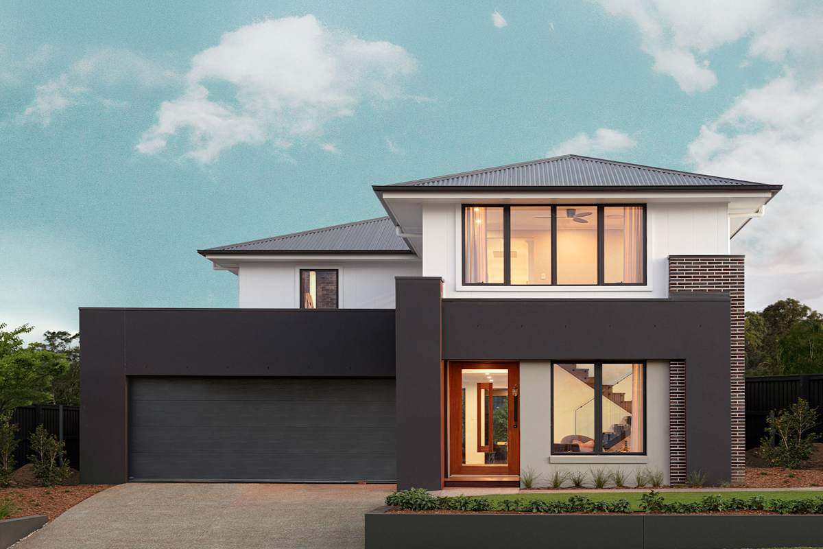 Harvey 34 house design with Bianco facade