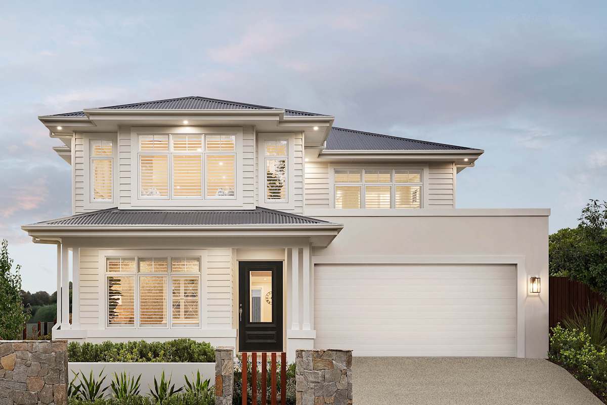 Harvey 34 house design with Willow facade