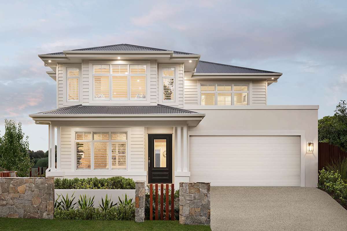 Memphis 31 house design with Willow facade