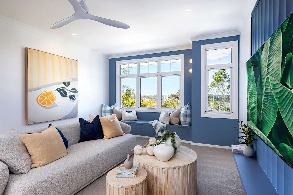 Preston 35 Display. Coastal Design Style. Home Theatre