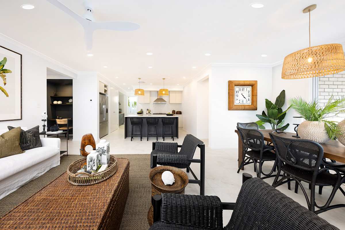 Meridian 24 home design kitchen/living/dining