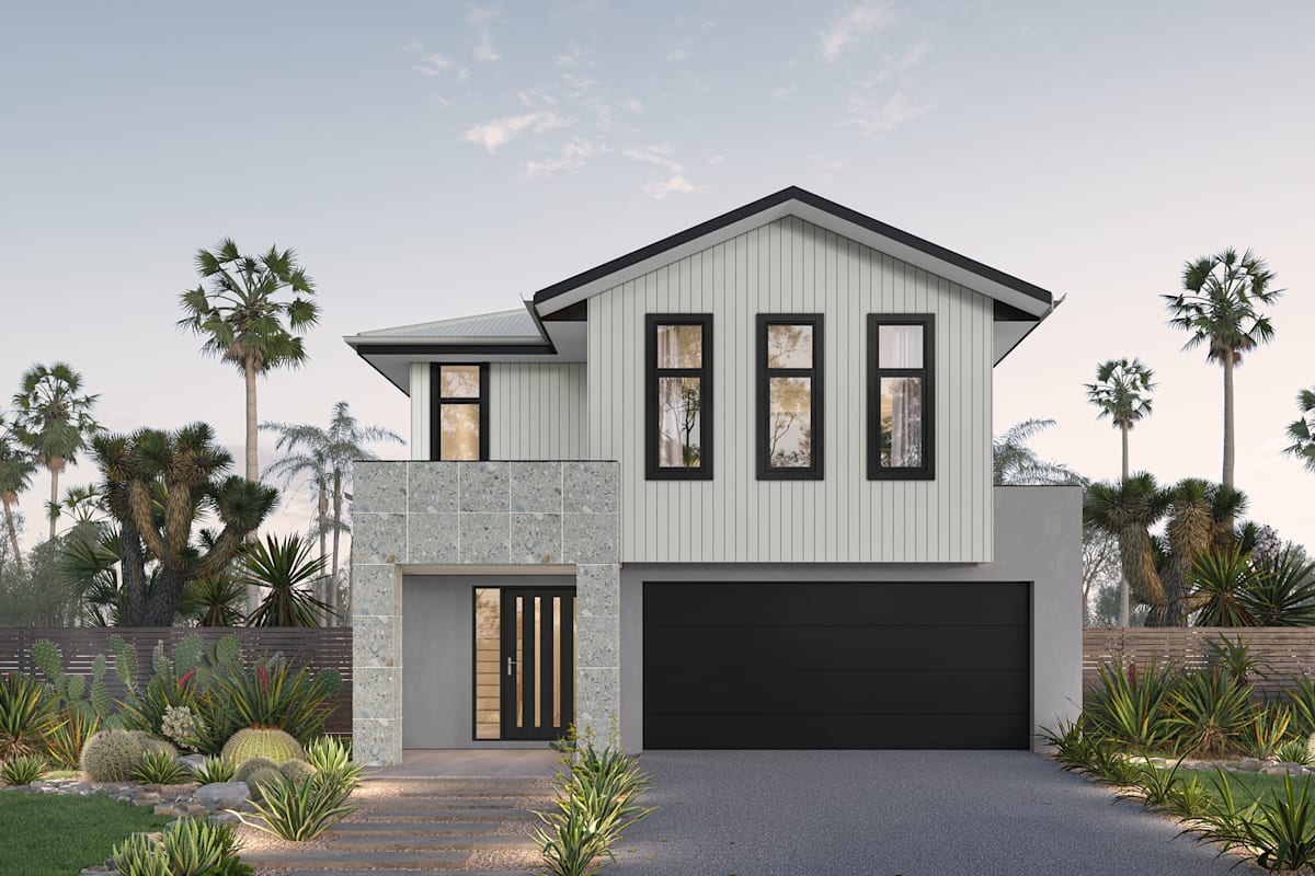 Aster 24 house design with Lark facade