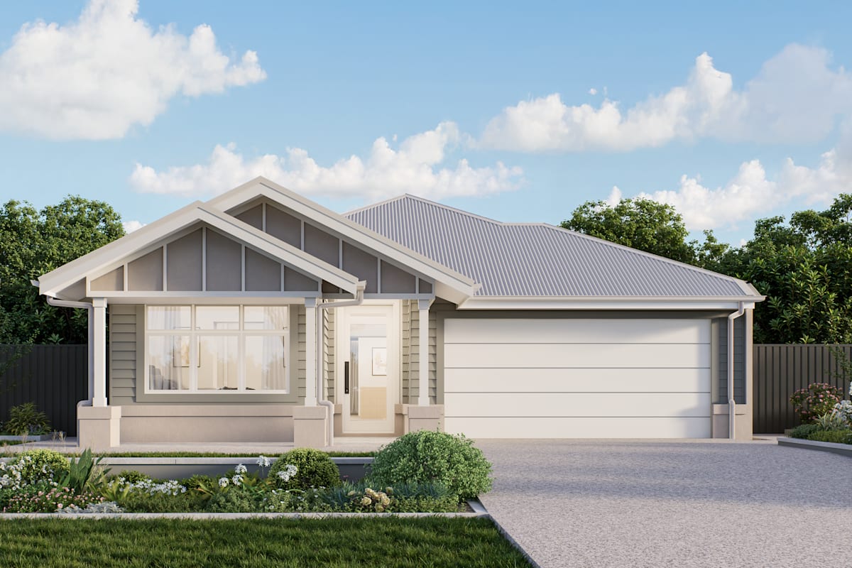 Jamieson 30 house design with Cottage facade