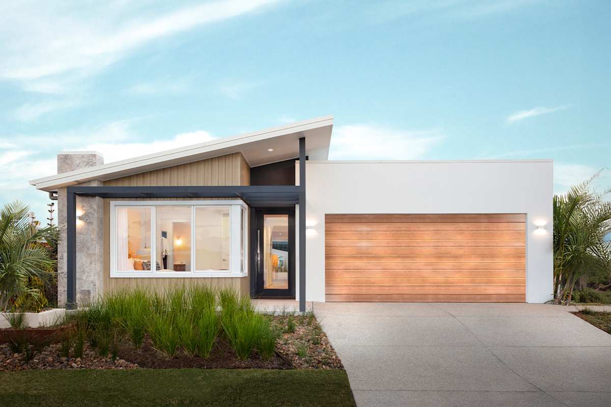 Melody 27 house design with bayside facade