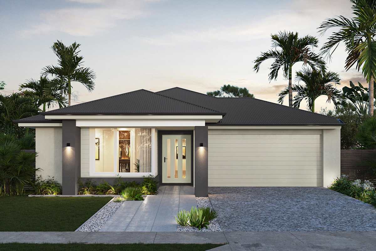 archer 25 house design with terra facade