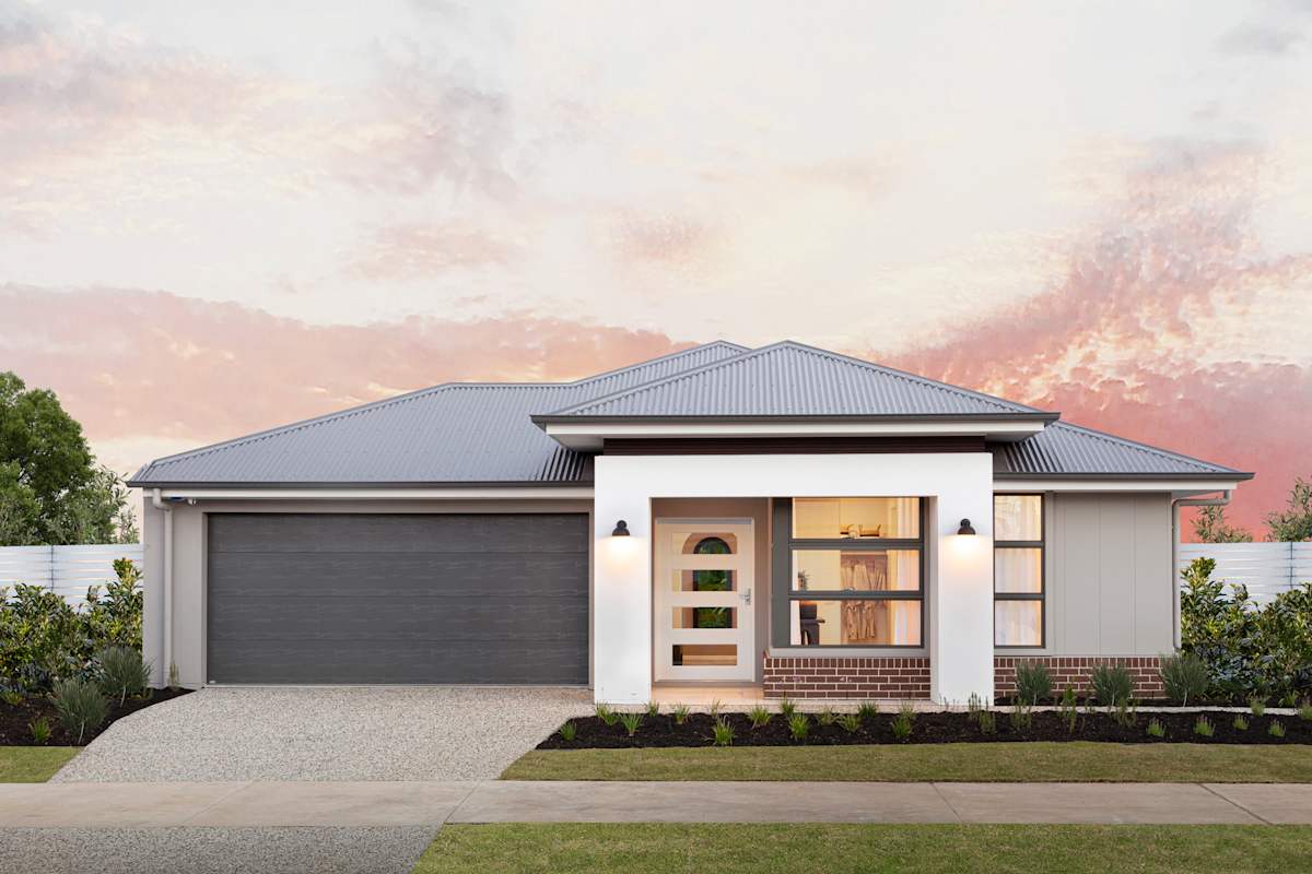 archer 25 house design with heath facade