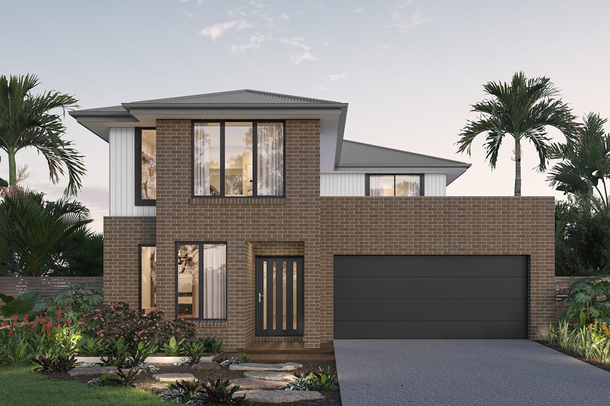 liana 34 house design with iris facade