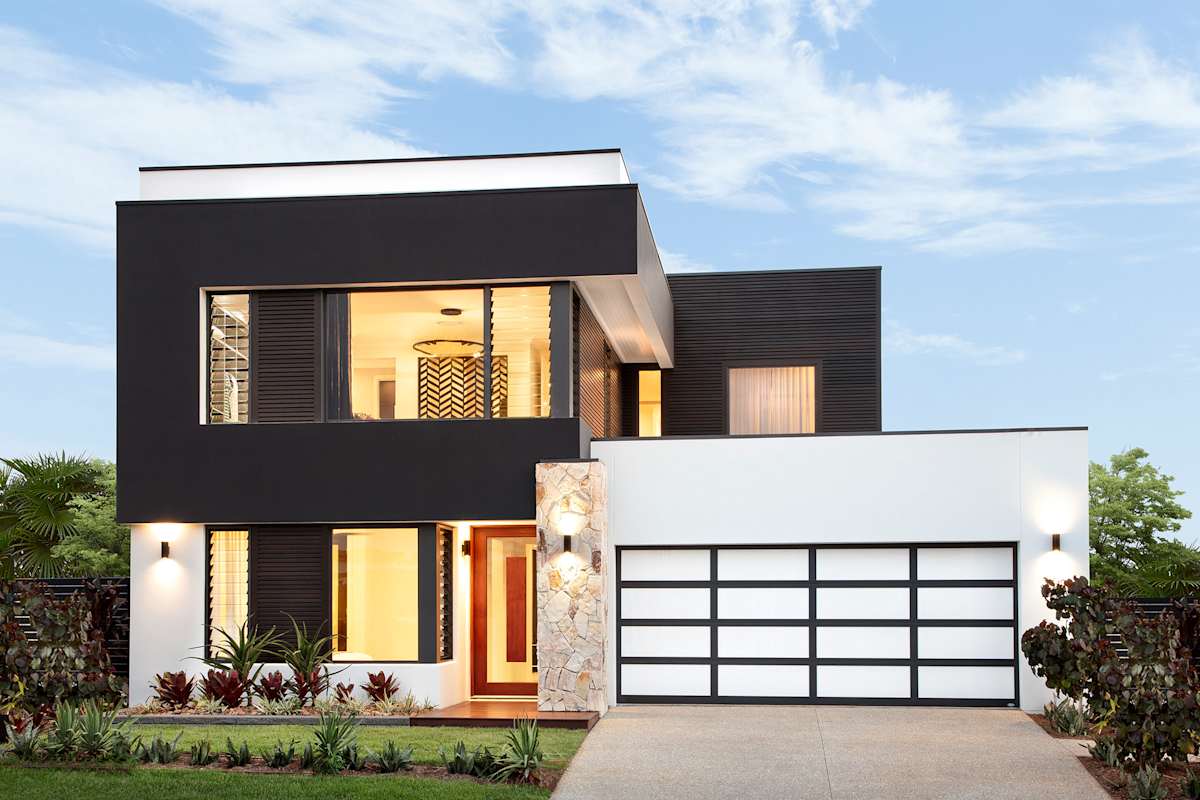 lotus 32 house design with seed facade