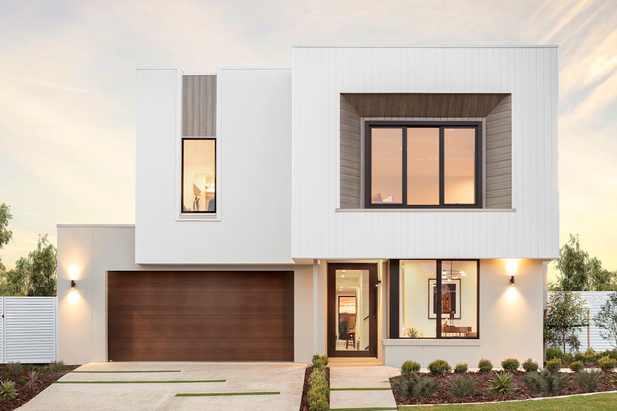lotus 32 house design with pearson facade