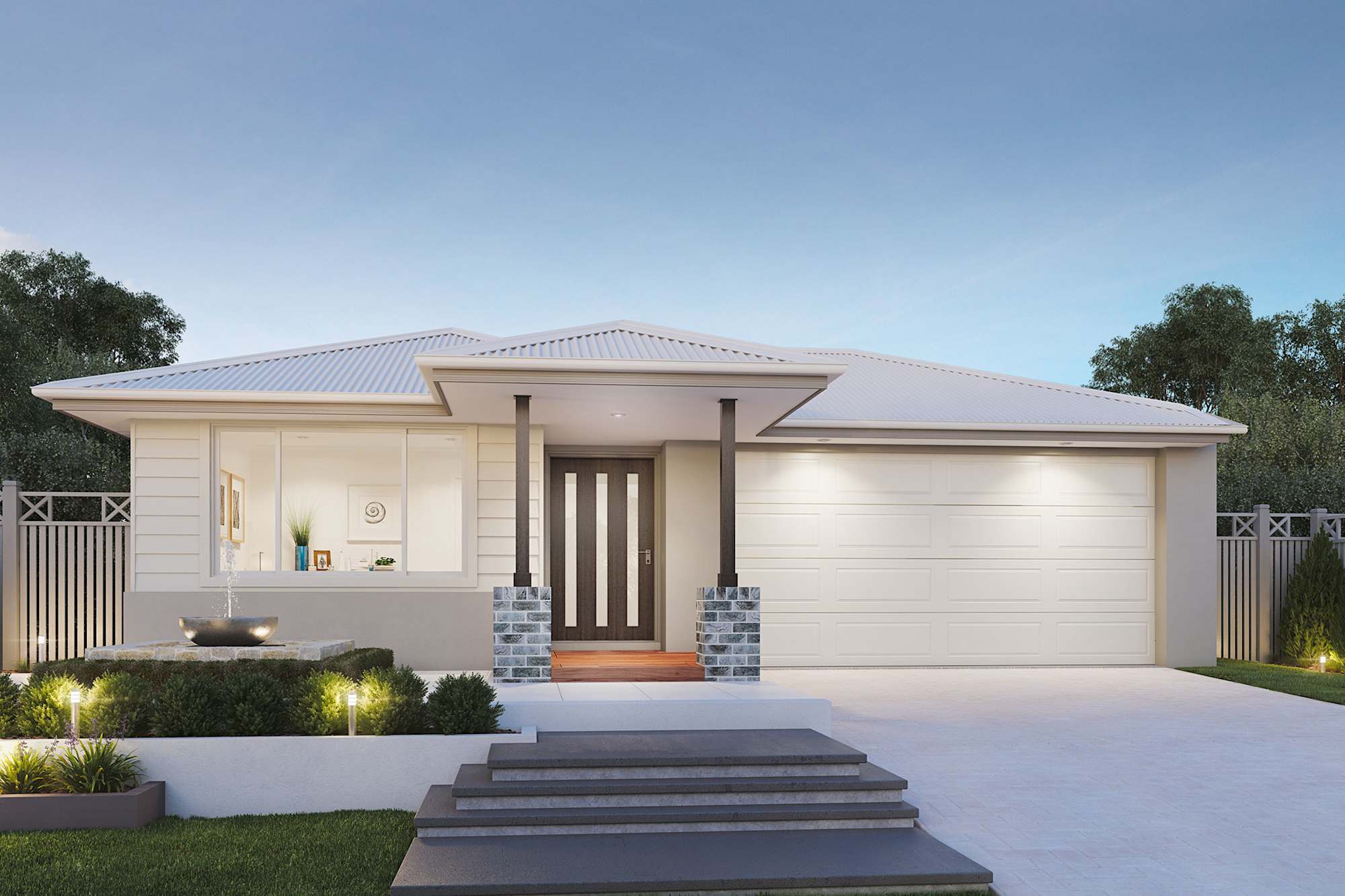 Gem house design  facade