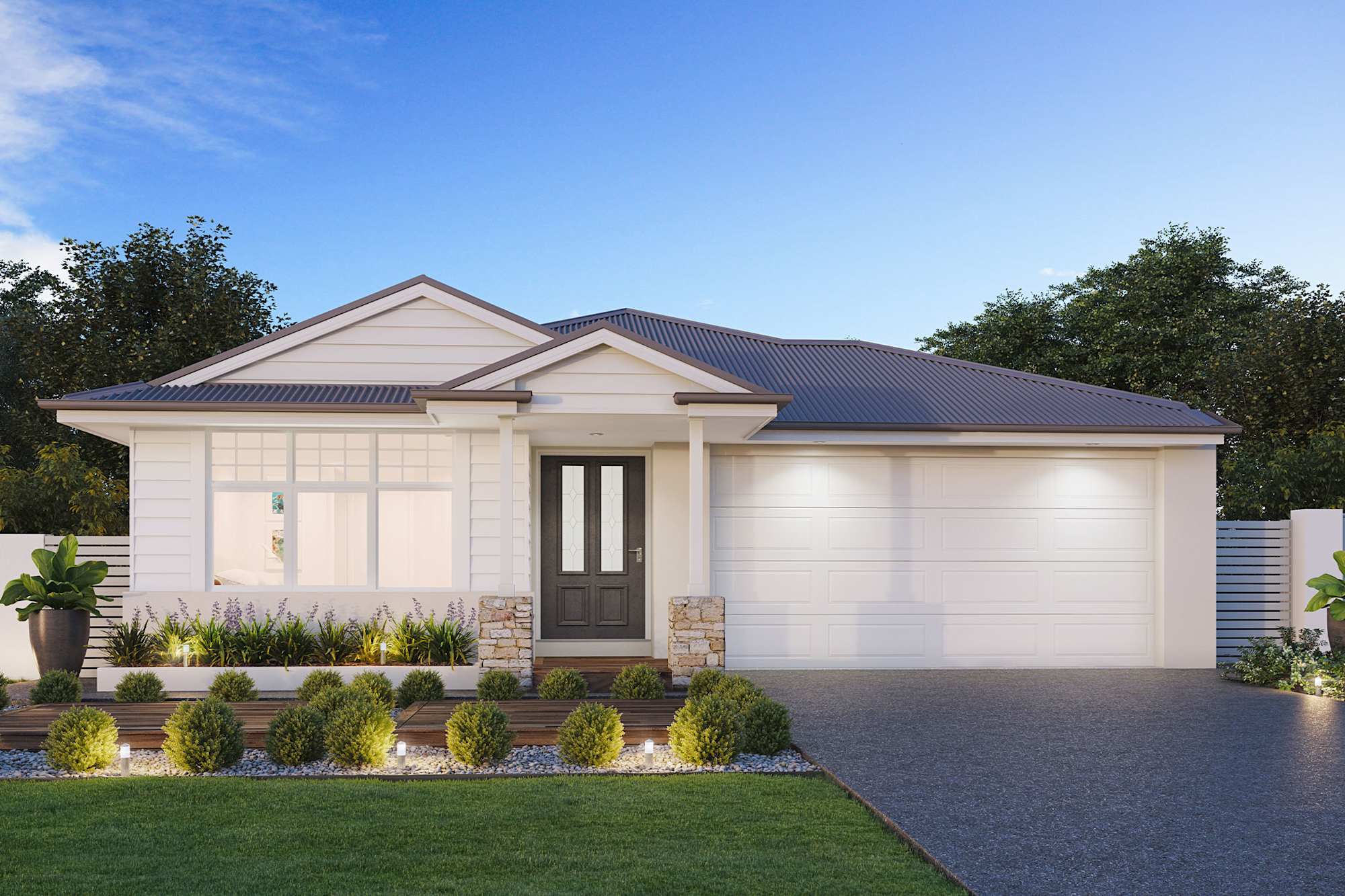 Wish house design hampton facade