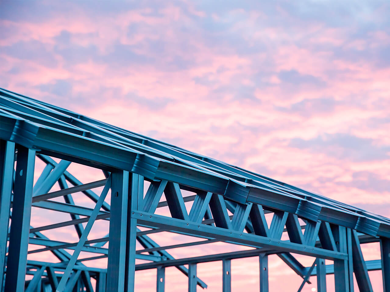 Steel frames with Truecore