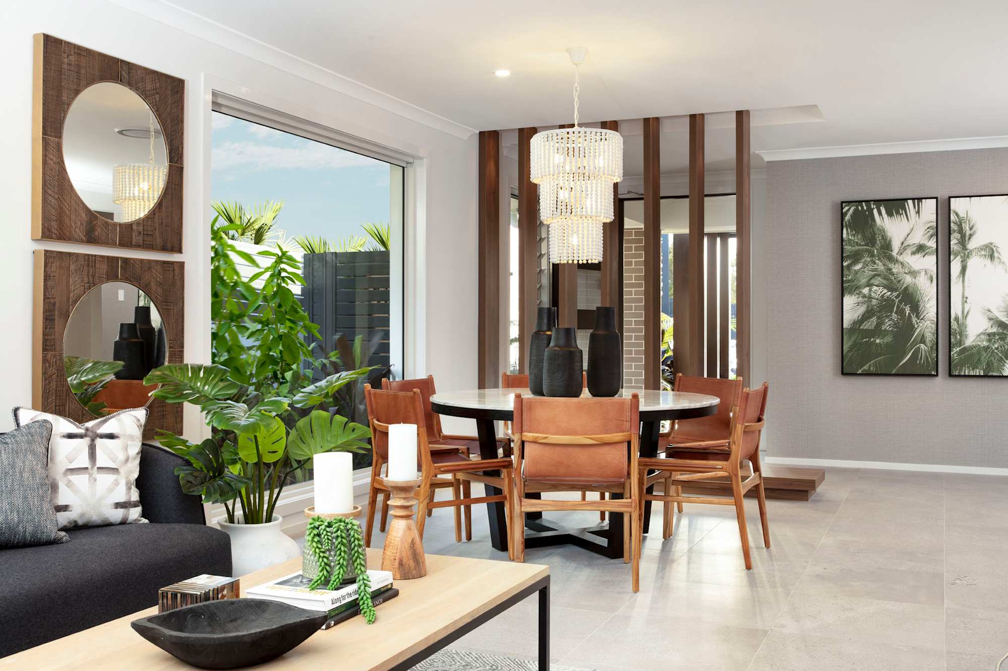 Juniper 27 house design living room - sunshine coast builders