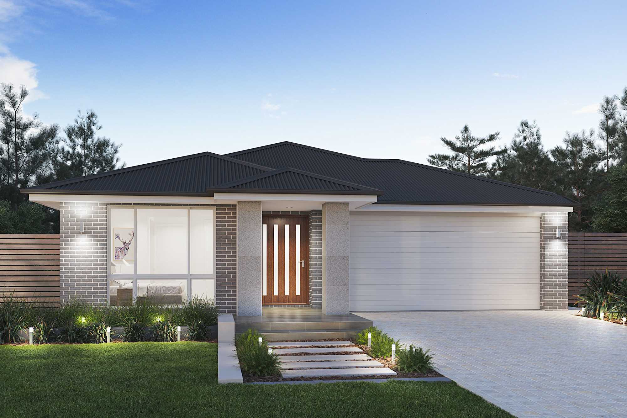 Miracle 21 House design Saxon Facade