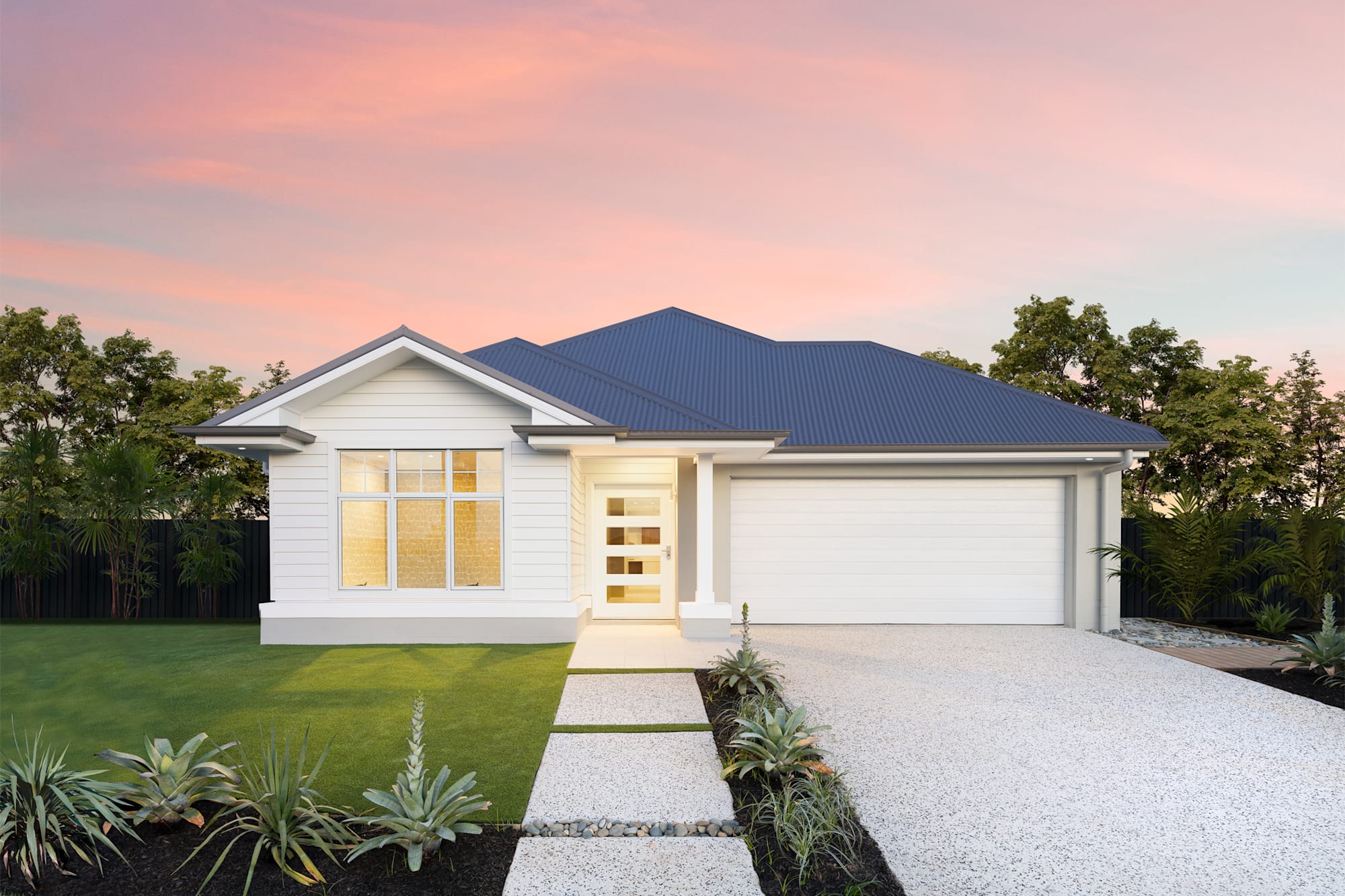 Breeze 22 house design with Isla facade