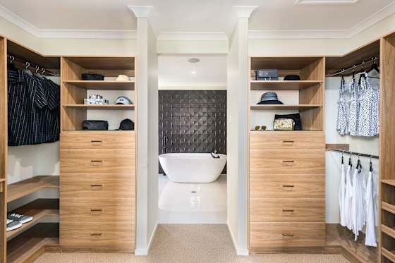 Aurora 40 home design walk-in robe