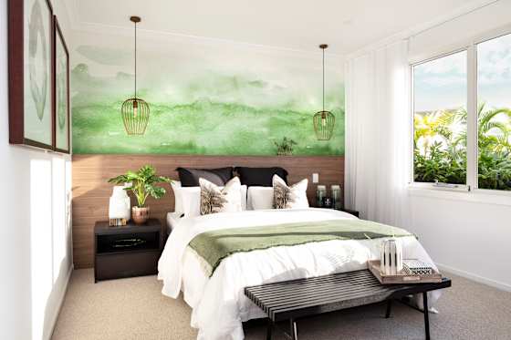 Juniper 27 house design bedroom - sunshine coast builders
