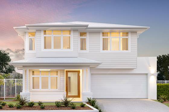Preston 35 house design with Willowfacade