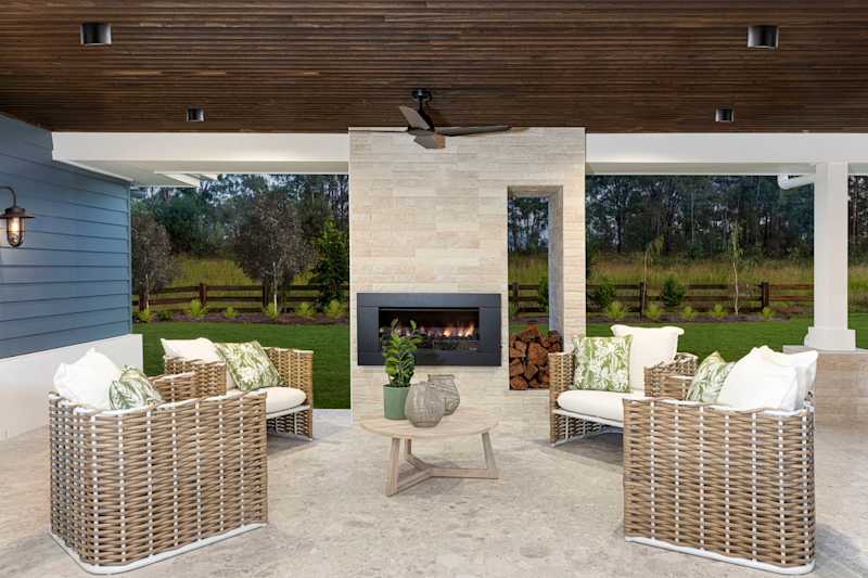 Hunter 37 house design outdoor living