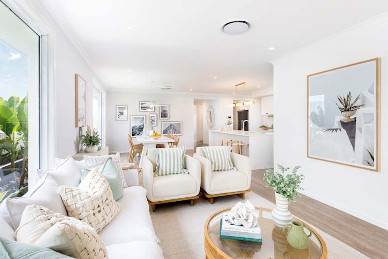 Meridian 27 home design living room