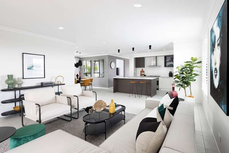 Flame 27 home design living room