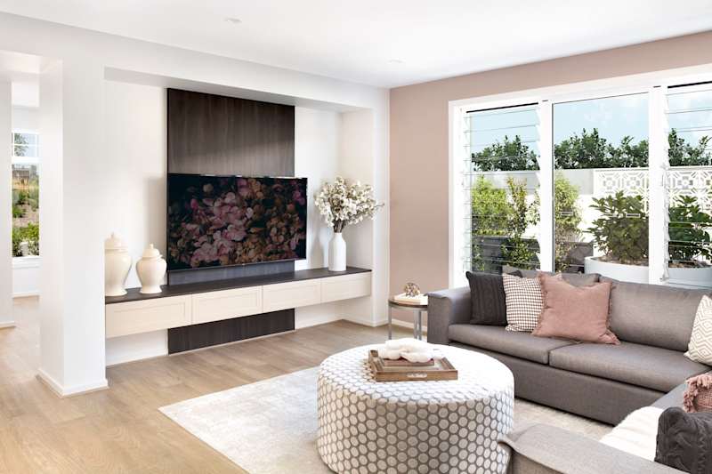 Huxton 35 house design home theatre