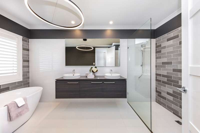 Huxton 35 house design bathroom