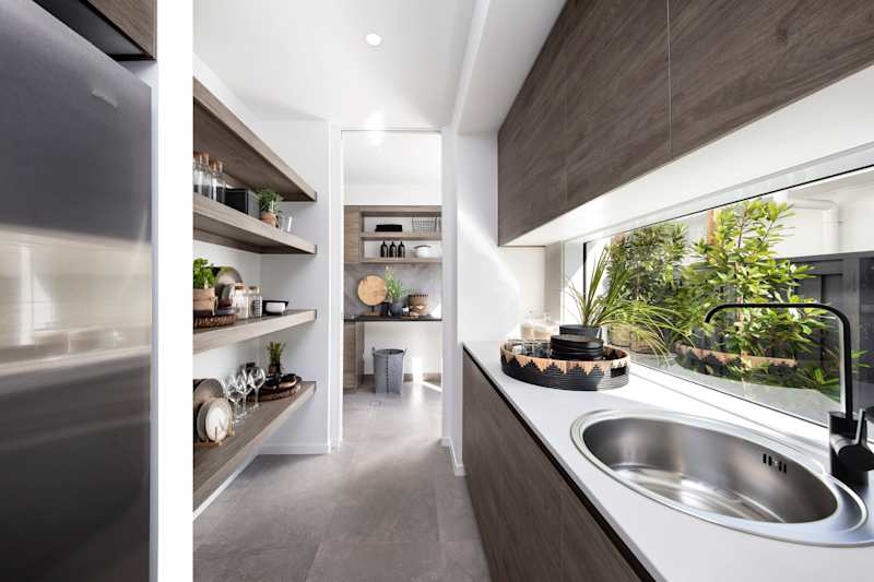 Lotus 35 home design walk-in pantry