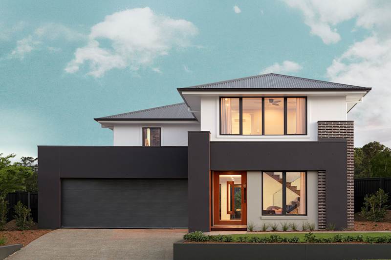 Grayson 33 house design with Bianco facade
