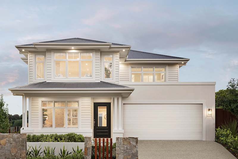 Preston 35 house design with Willowfacade