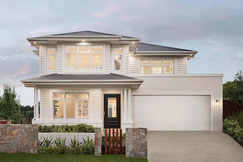 Monterey 37 house design with Willow facade