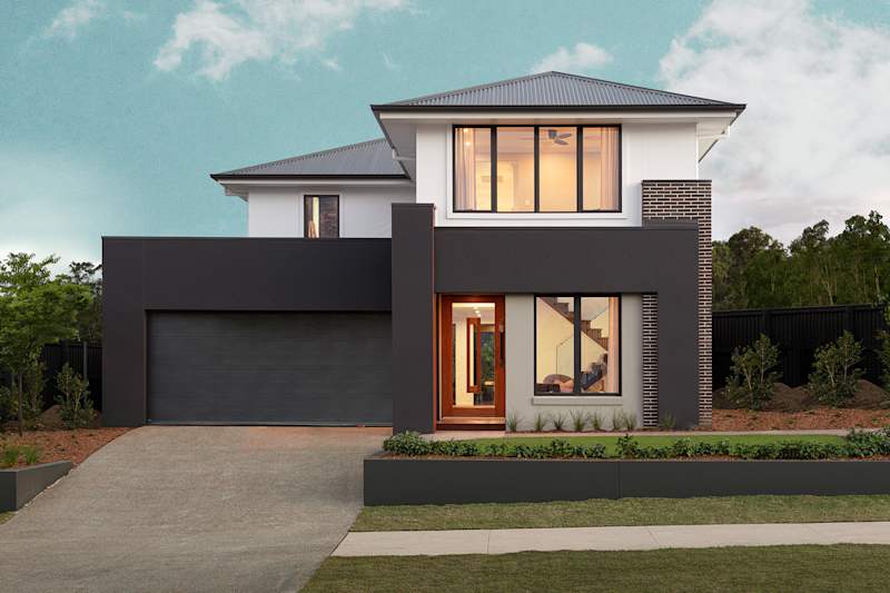 Monterey 37 house design with Bianco facade