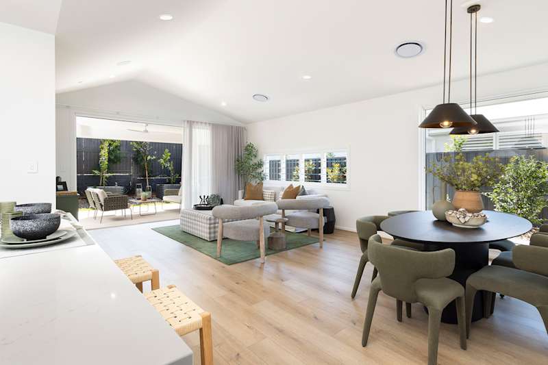 Melody 24 house design - Classic design style - living dining