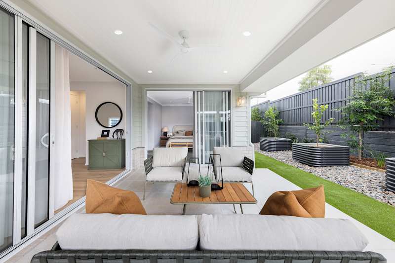 Melody 24 house design - Classic design style - outdoor living