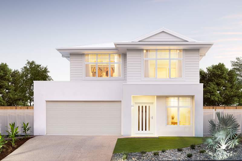 Celeste 30 home design ocean facade display