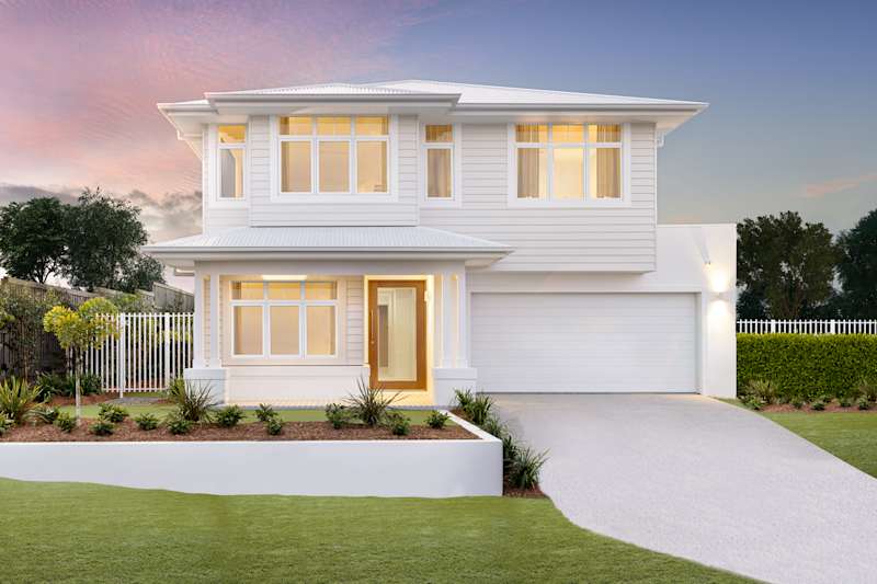 Preston 35 house design with Willow facade - Display