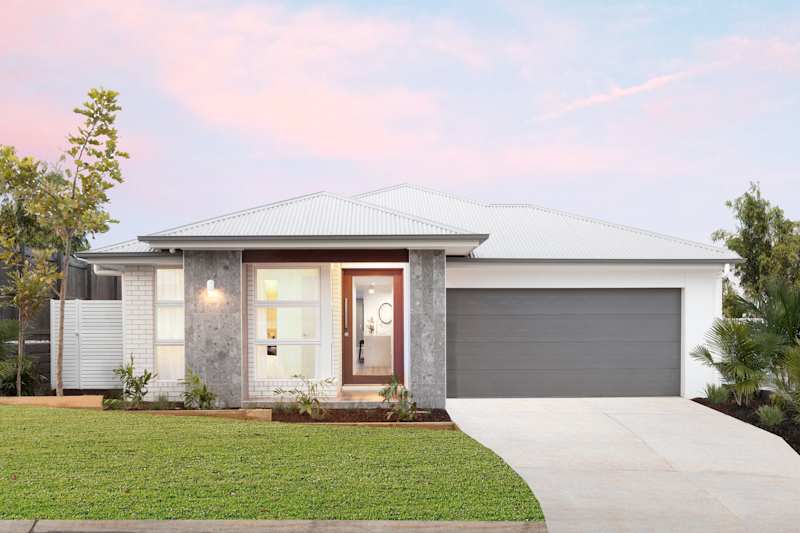 Meridian 27 house design with Ollie facade - display