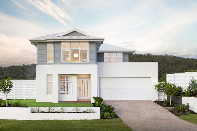 Fern 32 home design cube facade - display