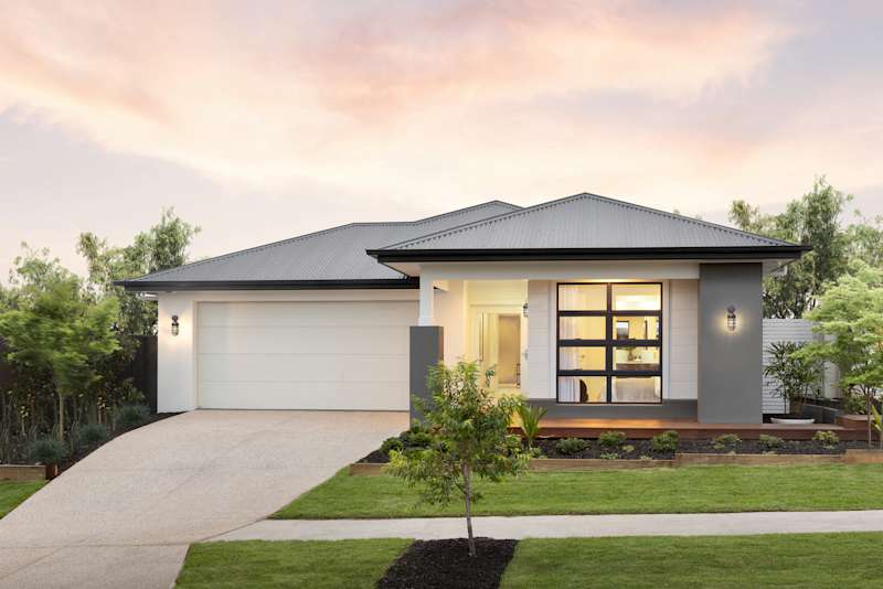 Flame 27 home design with Hazel Facade - Display